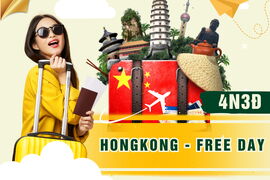 Tour Hồng Kông Freeday 4 Sao Kết Hợp Mua Sắm 