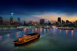 Tour ăn tối Buffet du thuyền sông Sài Gòn chỉ 540K