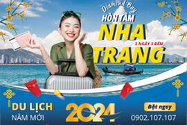 [Tết Dương Lịch 2024] Tour Nha Trang - Diamond Bay - Hòn Tằm - Đẳng Cấp 5 Sao