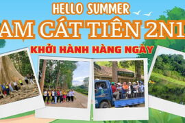 [TOUR HÈ 2025] KHÁM PHÁ RỪNG NAM CÁT TIÊN 2N1Đ