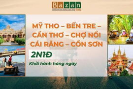 MỸ THO – BẾN TRE – CẦN THƠ – CỒN SƠN 2N1Đ