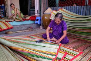 Về thăm làng nghề dệt chiếu ở Hoài Nhơn ở Bình Định