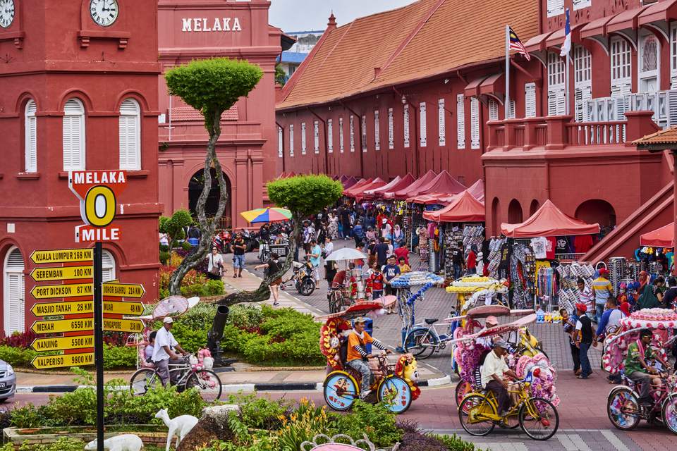 Thành phố Malacca Malaysia - Vẻ đẹp như một bức tranh cổ hoàn mỹ