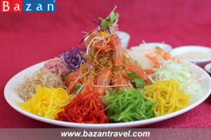 Salad cá – Món ăn may mắn dịp năm mới của người Trung Quốc  