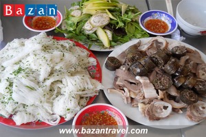 Bánh hỏi lòng heo - Đặc sản nổi tiếng của người dân Ninh Thuận