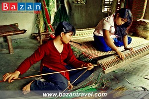 Về thăm làng nghề dệt chiếu ở Hoài Nhơn ở Bình Định