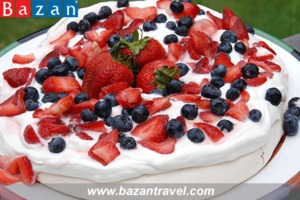 Bánh Pavlova – Món tráng miệng đặc trưng của nước Úc