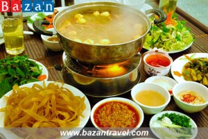 Lẩu cua đồng – Món ngon trứ danh của thành phố hoa phượng đỏ