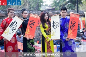 Áo dài phố cổ Lương Văn Can –Nét đẹp truyền thống của một phố cổ