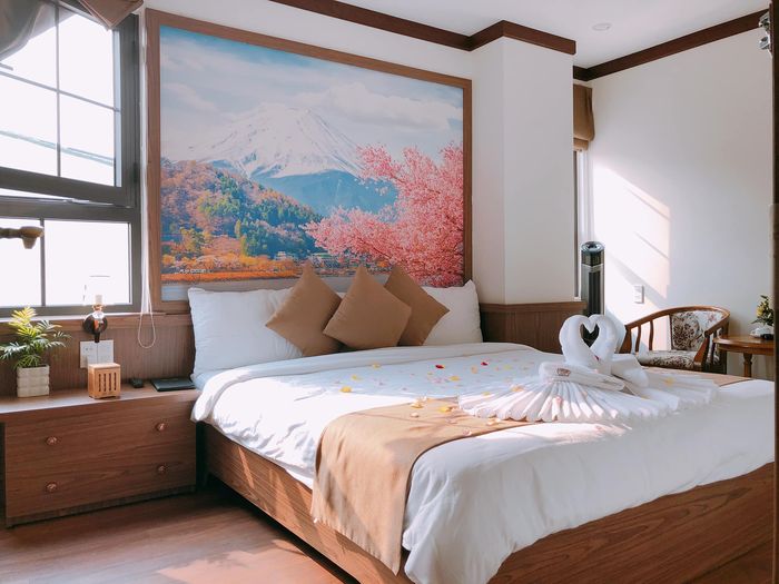 Phòng nghỉ mang phong cách Nhật Bản