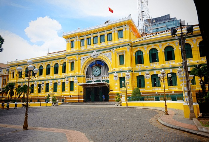 Bưu điện trung tâm thành phố Sài Gòn