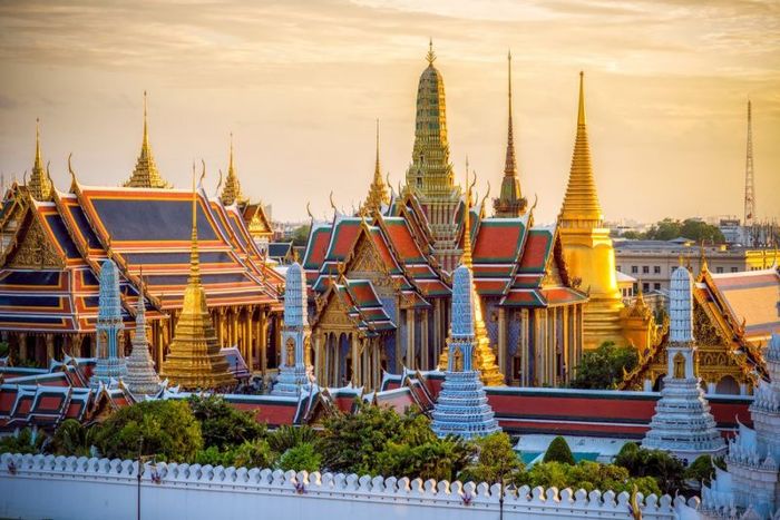 Chủa Phật Ngọc tọa lạc ngay trung tâm Bangkok