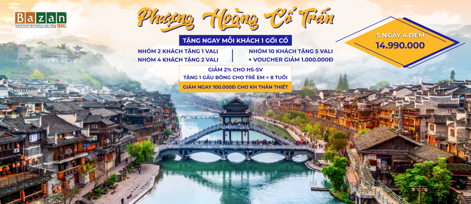 Tour Phượng Hoàng Cổ Trấn