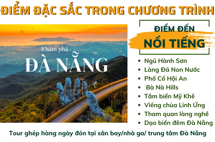 Tour du lịch Đà Nẵng 3 ngày 2 đêm