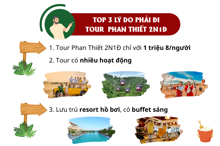 Tour Phan Thiết 2n1Đ Tết Dương Lịch 2024 Giá Trọn Gói