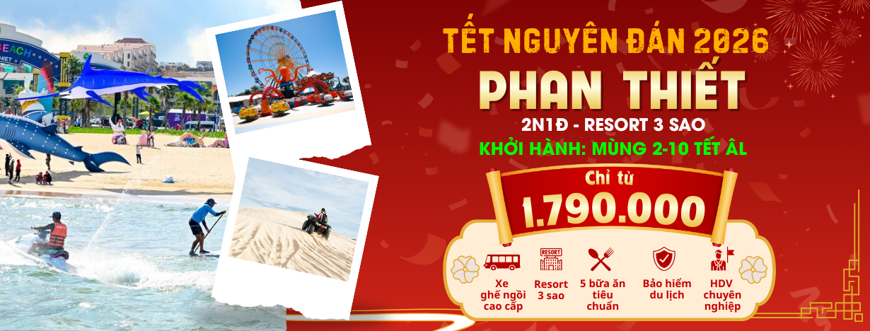 TOUR TẾT PHAN THIẾT
